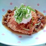 和風おろし豆腐ハンバーグ